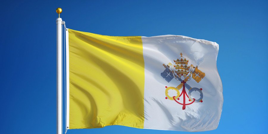 La bandiera della “Città del Vaticano”