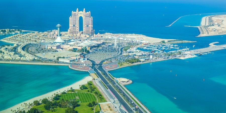 Panorama su Abu Dhabi