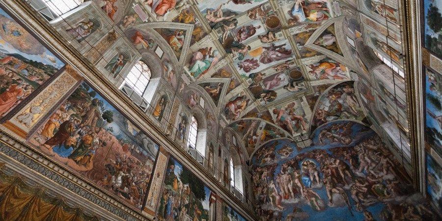 La Cappella Sistina di Michelangelo
